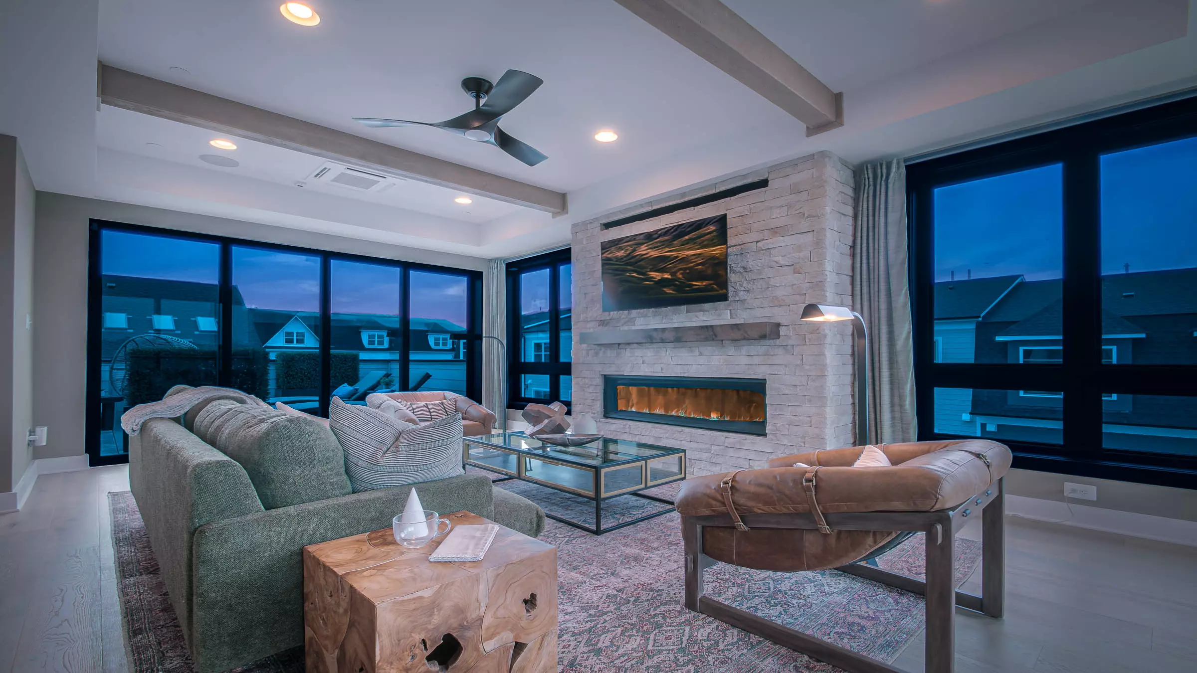 all-seasons loft in grove townhome